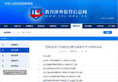 教育部公布留學黑名單:涉及16個國家,點名88所院校!